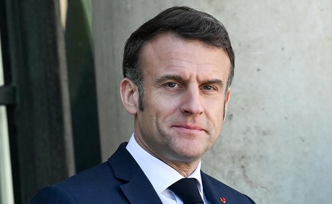 На фото: президент Франции Эммануэль Макрон