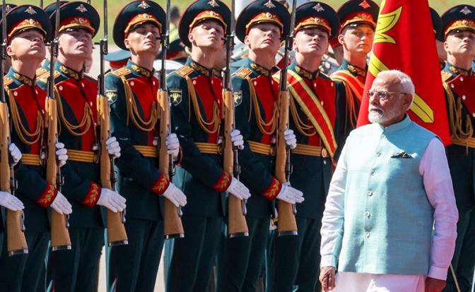 На фото: премьер-министр Индии Нарендра Моди