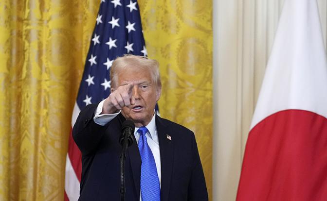 На фото: президент США Дональд Трамп