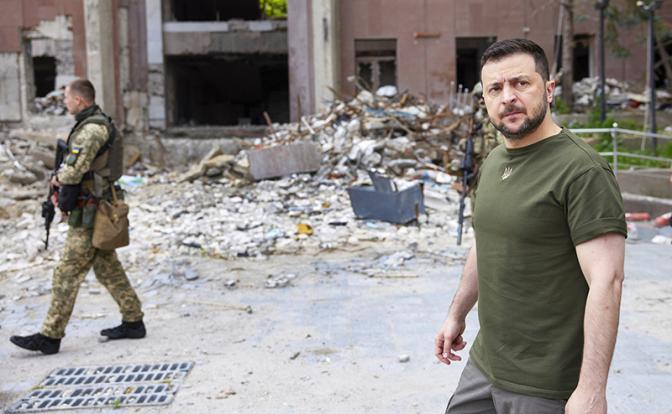 На фото: президент Украины Владимир Зеленский.