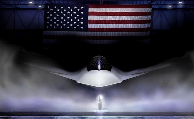 На фото: художественное изображение F-47, запланированного боевого самолета шестого поколения для ВВС США. Он был выпущен 21 марта 2025 года, в день, когда контракт на разработку и производство был присужден компании Boeing.