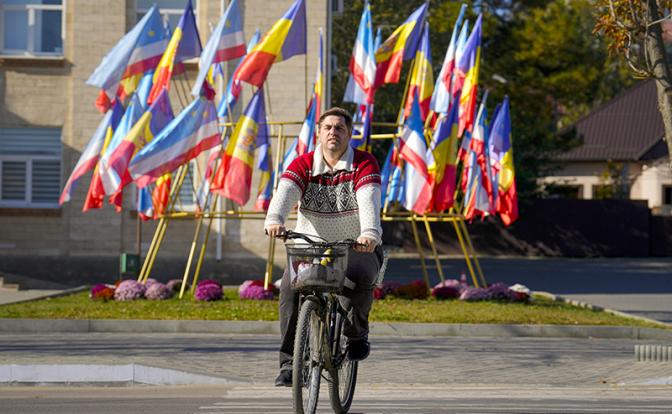 На фото: Гагаузия. Комрат.