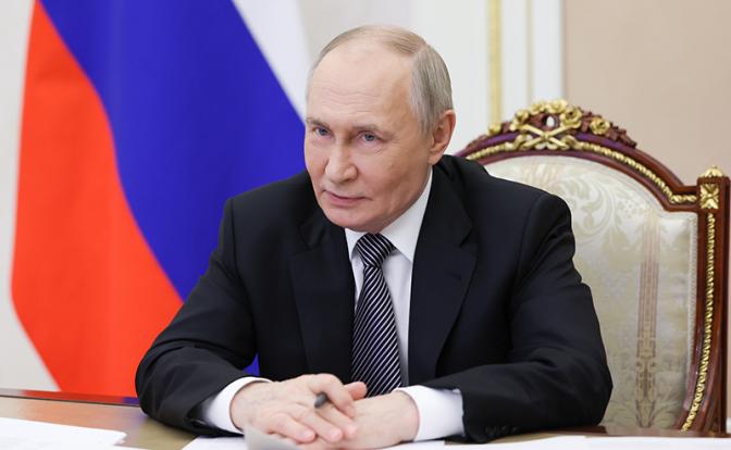 На фото: президент РФ Владимир Путин