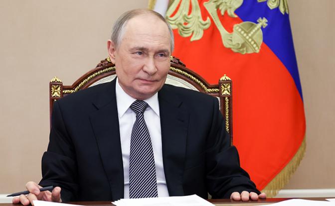 На фото: президент РФ Владимир Путин