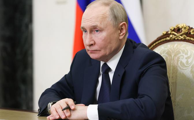 На фото: президент РФ Владимир Путин