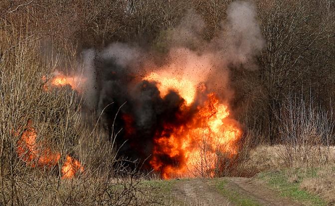 Десятилетний мальчик погиб от взрыва мины «Колокольчик» в Белгородской области