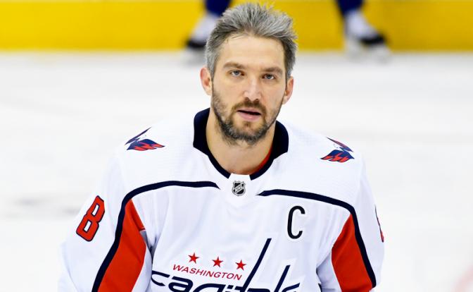 На фото: хоккеист Александр Овечкин