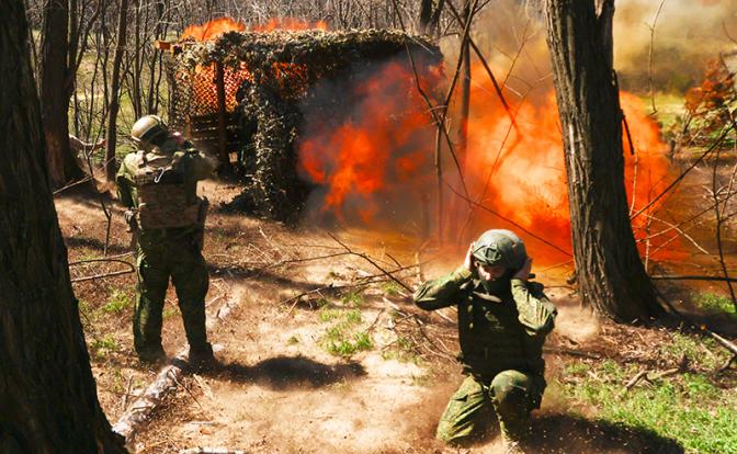 Украинский фронт, 21 апреля, главное: Олешня зачищена, севернее Работина замечена группа с белым флагом