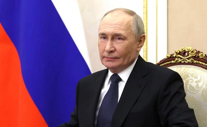 На фото: президент РФ Владимир Путин