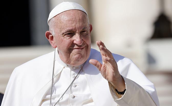 На фото: Папа Римский Франциск