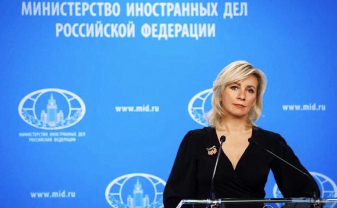 На фото: официальный представитель МИД РФ Мария Захарова.