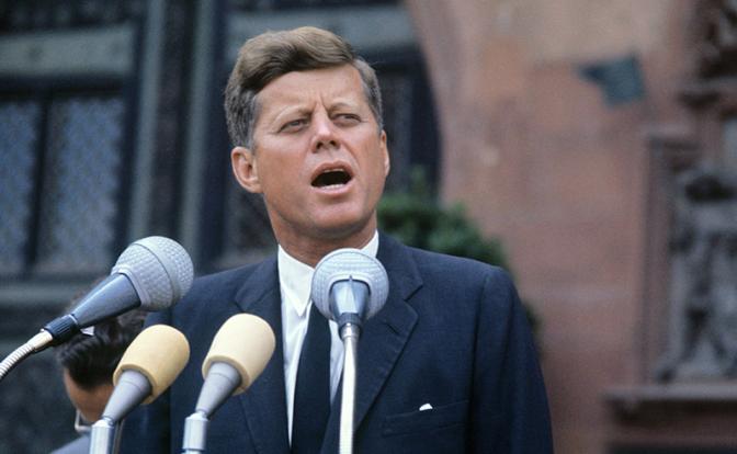 На фото: бывший президент США Джона Кеннеди