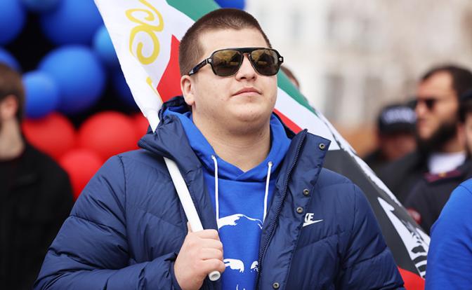 На фото: сын главы Чечни Рамзана Кадырова, Адам Кадыров