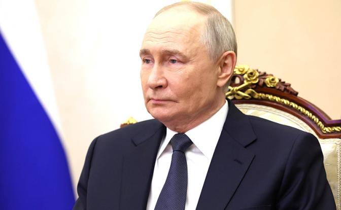 На фото: президент России Владимир Путин