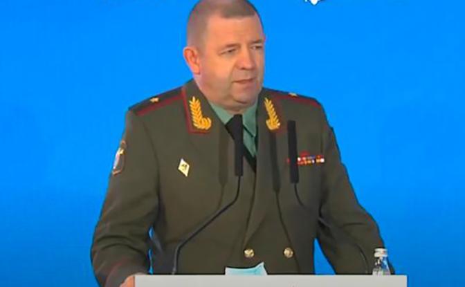 На фото: заместитель начальника Главного оперативного управления Генштаба, генерал-лейтенант Ярослав Москалик