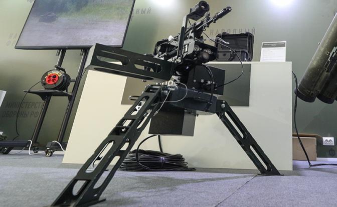 Российский студент создал прототип «умной» турели для борьбы с техникой НАТО