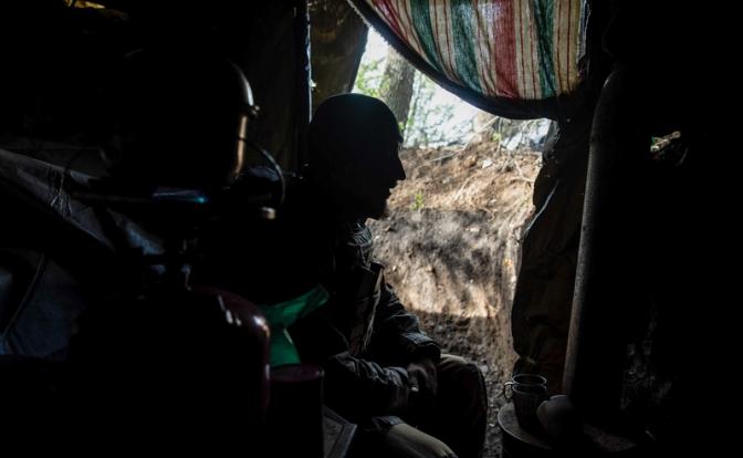 В Белгородском приграничье бандеровцы засели на кладбище. Там и полягут