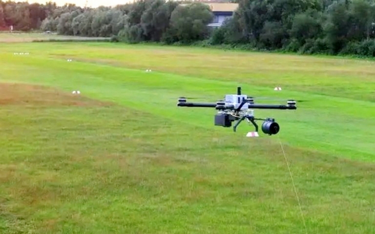 На фото: российский дрон-камикадзе "Князь Вандал Новгородский".