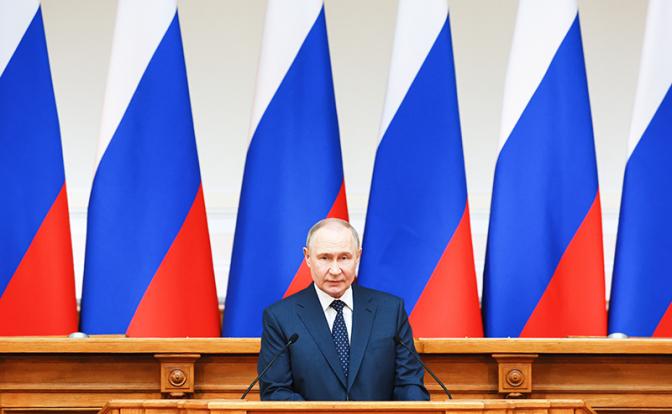 На фото: президент РФ Владимир Путин