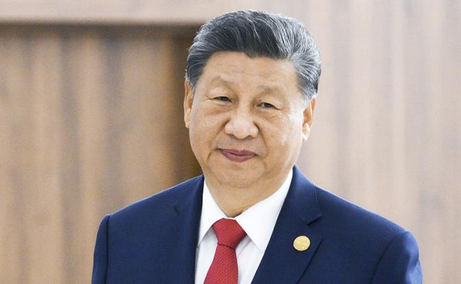 На фото: председатель КНР Си Цзиньпин.