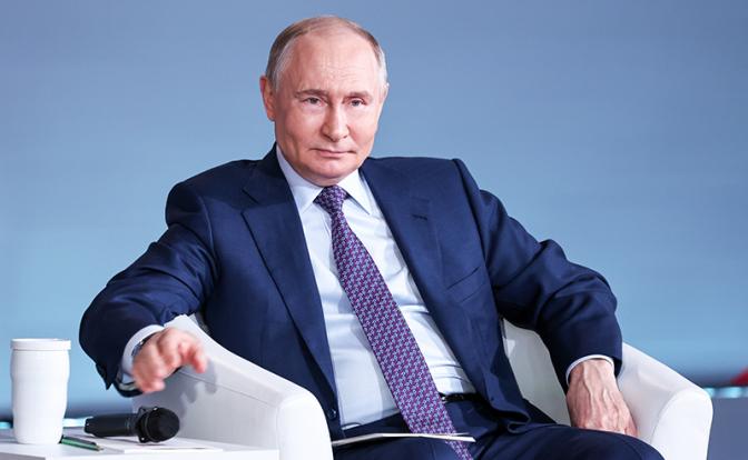 На фото: президент РФ Владимир Путин