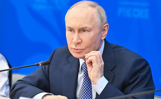 На фото: президент РФ Владимир Путин