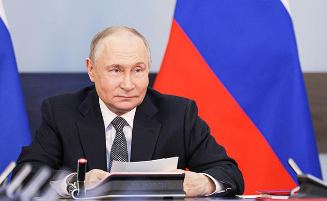 На фото: президент РФ Владимир Путин