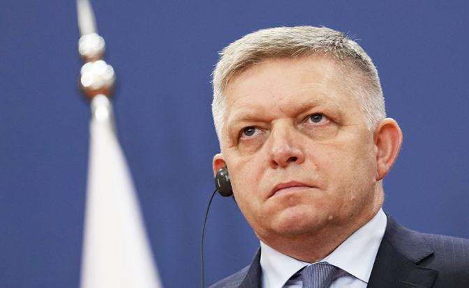 На фото: премьер-министр Словакии Роберт Фицо