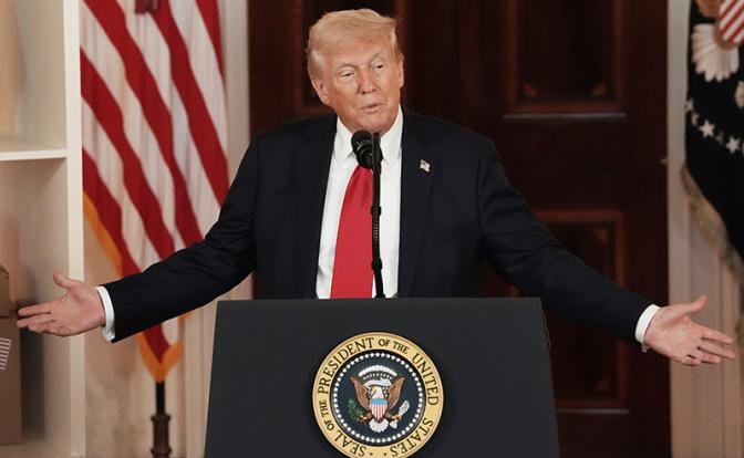 На фото: президент США Дональд Трамп