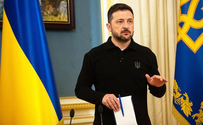 На фото: президент Украины Владимир Зеленский.