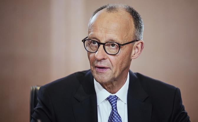 На фото: новый канцлер ФРГ Фридрих Мерц