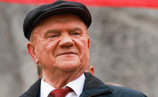 На фото: председатель ЦК КПРФ Геннадий Зюганов