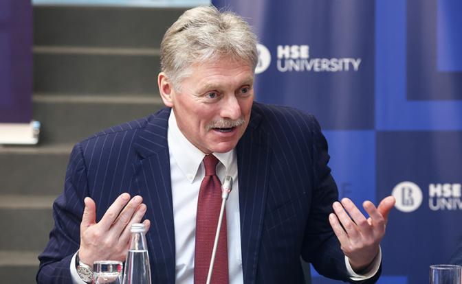 На фото: пресс-секретарь президента РФ Дмитрий Песков