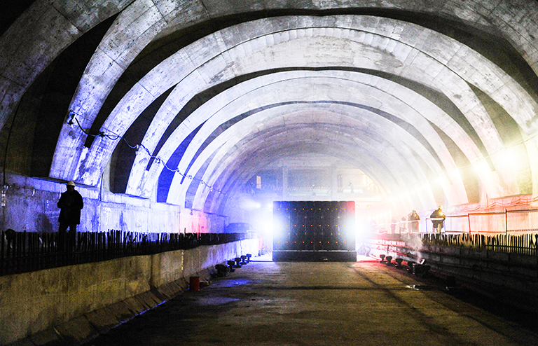 На фото: тоннель для метротрамвая в Челябинске.