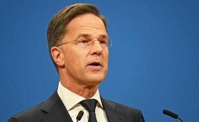 На фото: генсек НАТО Марк Рютте.