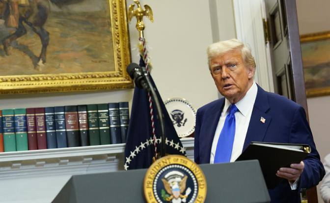 На фото: президент США Дональд Трамп