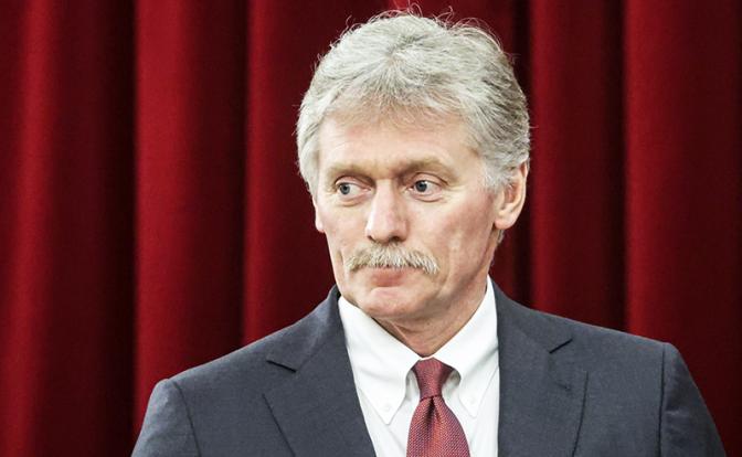 На фото: официальный представитель Кремля Дмитрий Песков