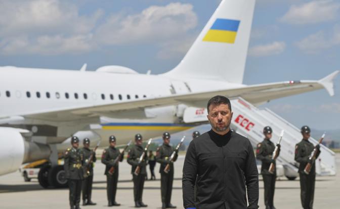 На фото: президент Украины Владимир Зеленский