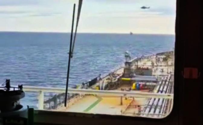 Под прикрытием учений: Эстония пыталась захватить танкер, шедший в Россию. Помешал наш Су-35