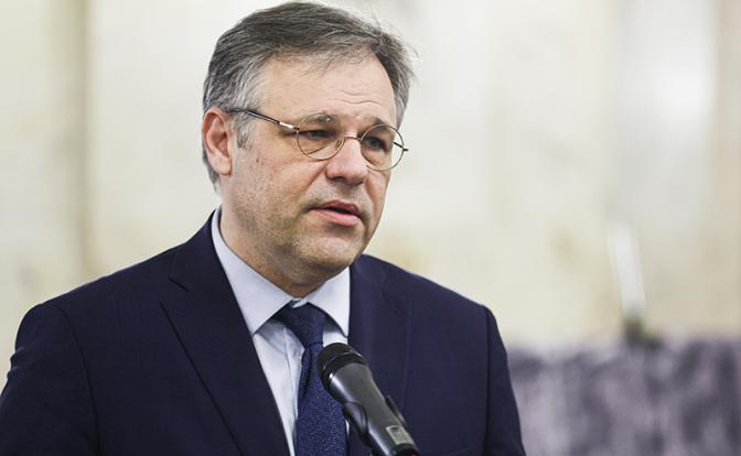 На фото: посол по особым поручениям МИД России по вопросам преступлений киевского режима Родион Мирошник