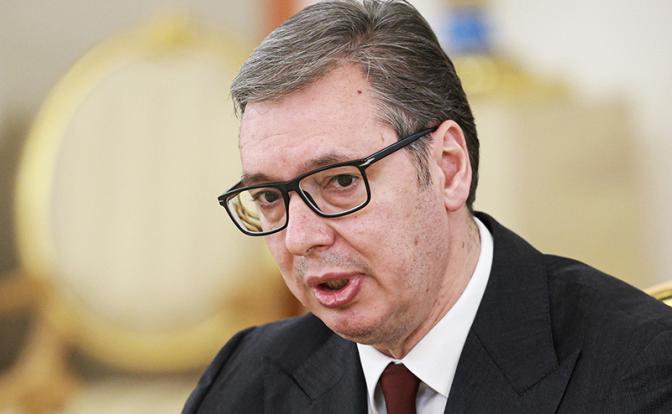 На фото: президент Сербии Александр Вучич