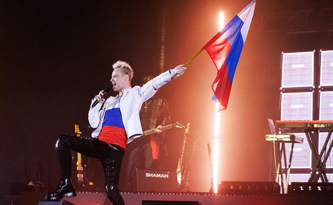 На фото: певец Ярослав Дронов (Shaman)