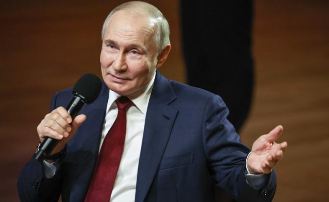 На фото: президент РФ Владимир Путин