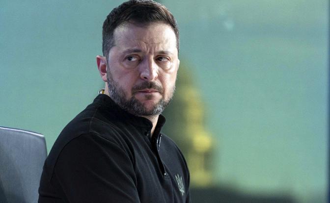 На фото: президент Украины Владимир Зеленский