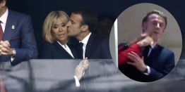 "А потом скажут, что она ему просто воротничок поправляла": Президент Франции получил по лицу. Внимание на реакцию