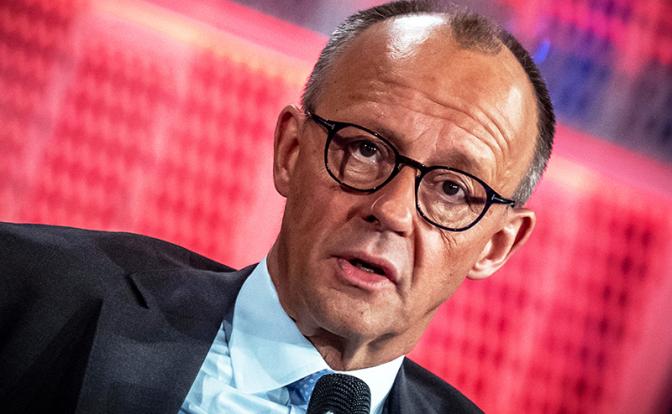 На фото: канцлер Германии Фридрих Мерц