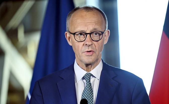 На фото: канцлер Германии Фридрих Мерц