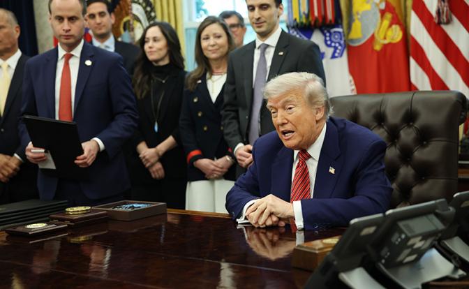 На фото: президент США Дональд Трамп