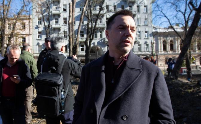 На фото: экс-советник офиса президента Украины Алексей Арестович.