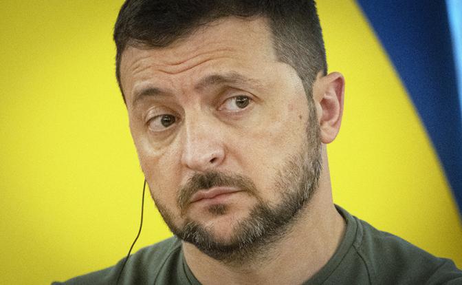 На фото: президент Украины Владимир Зеленский